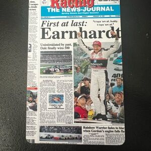 Earnhardt Racing News-Journal Poster